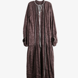 Brown dress, front view