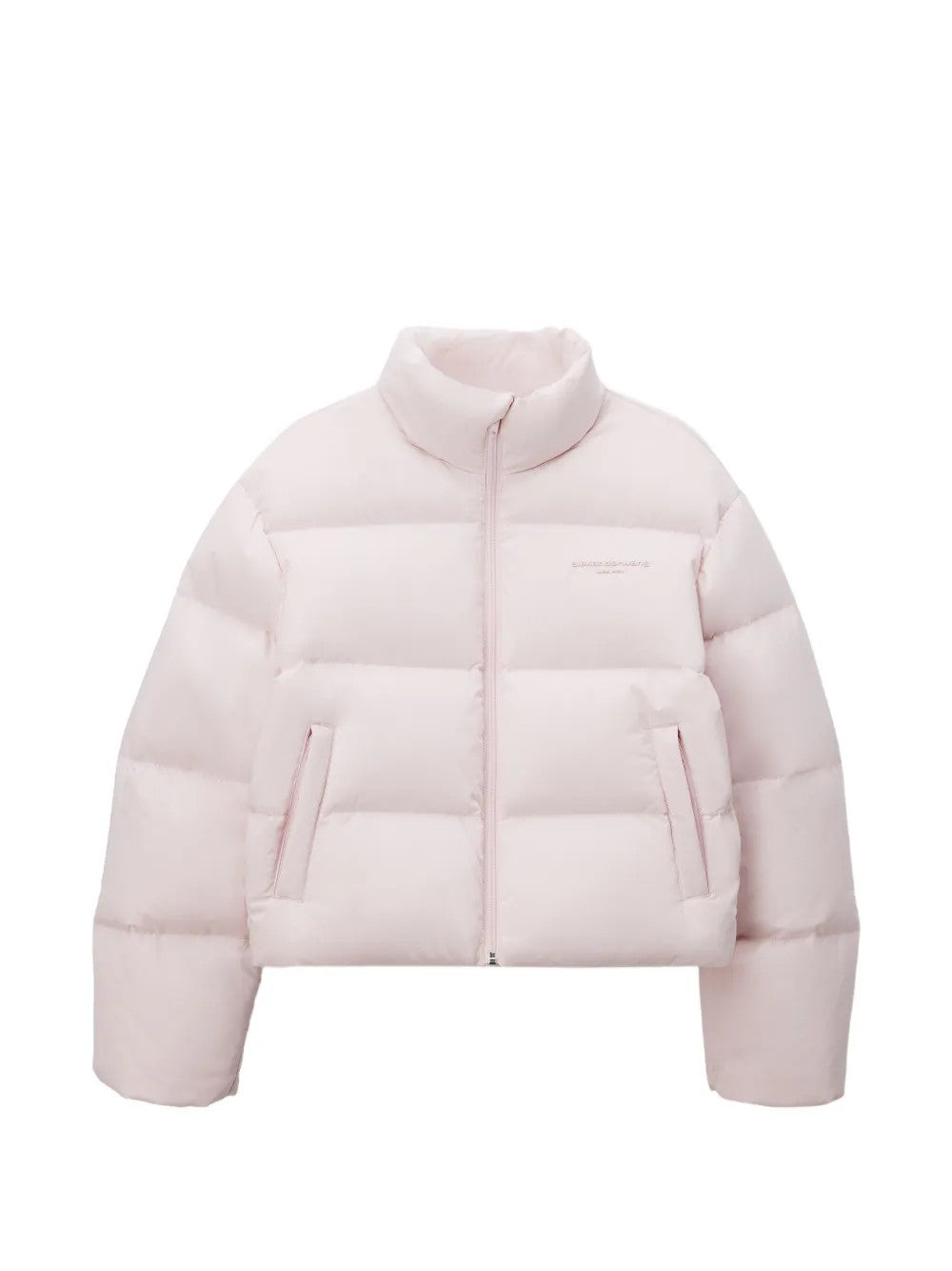 Pink jacket, front view