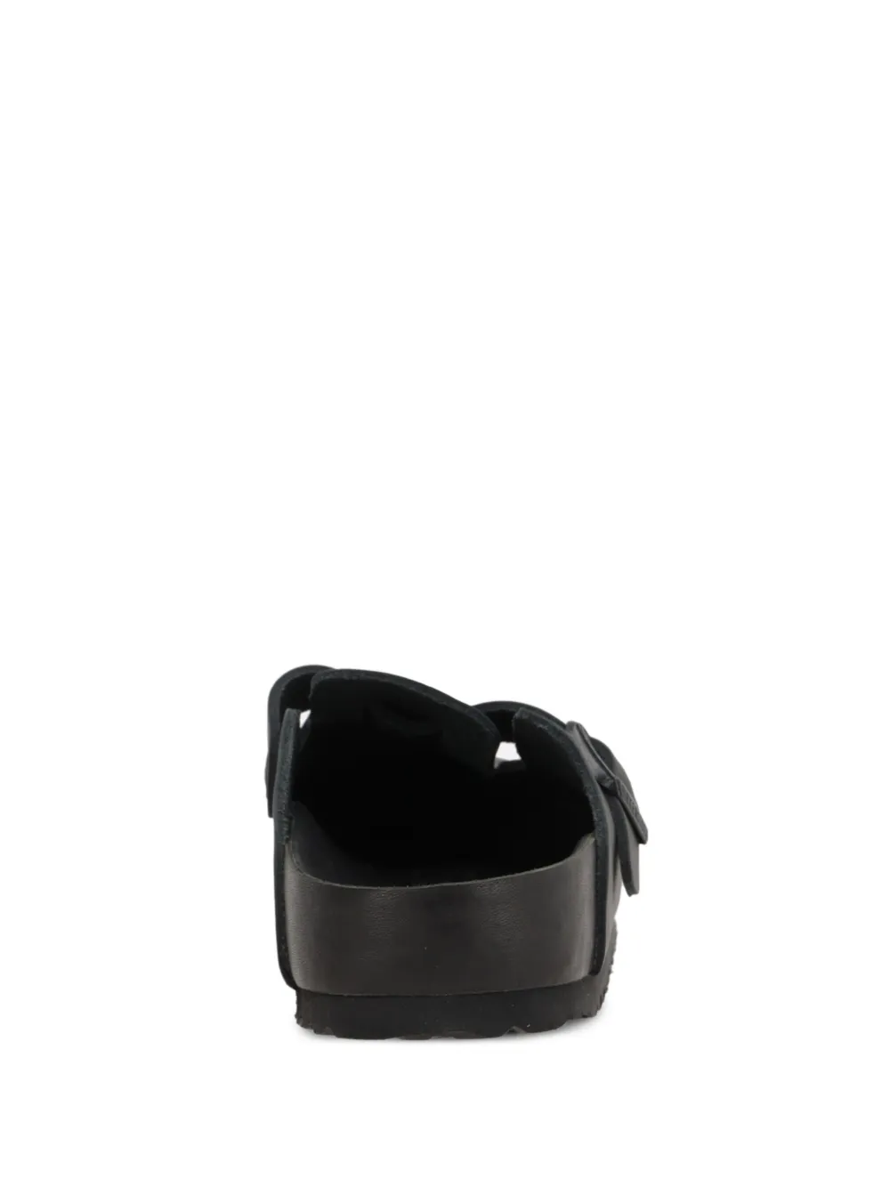 Black sandals,back view