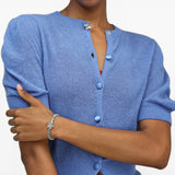 White jewelry, front view