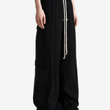Black pants, full body view