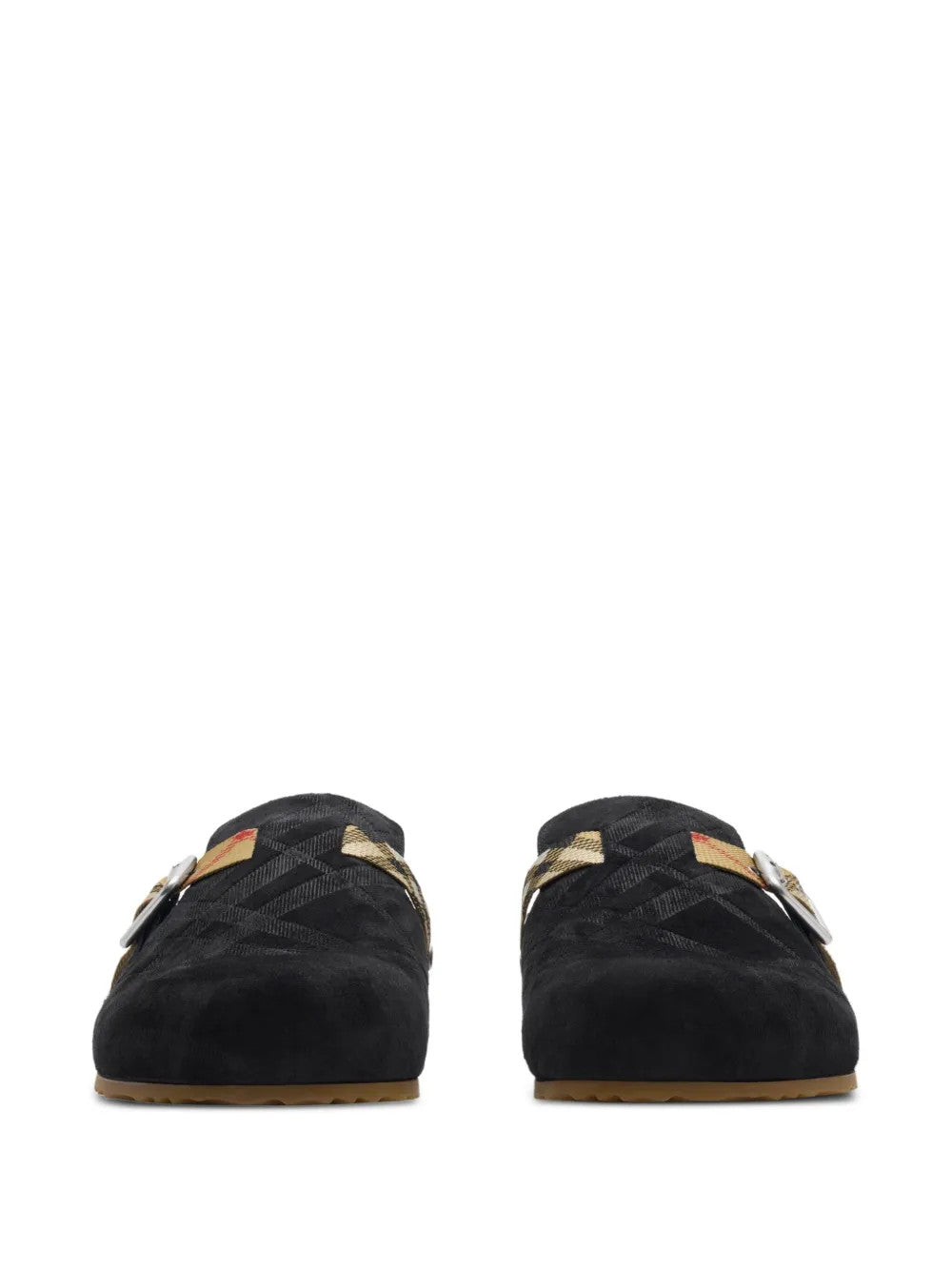 Black shoes, front view