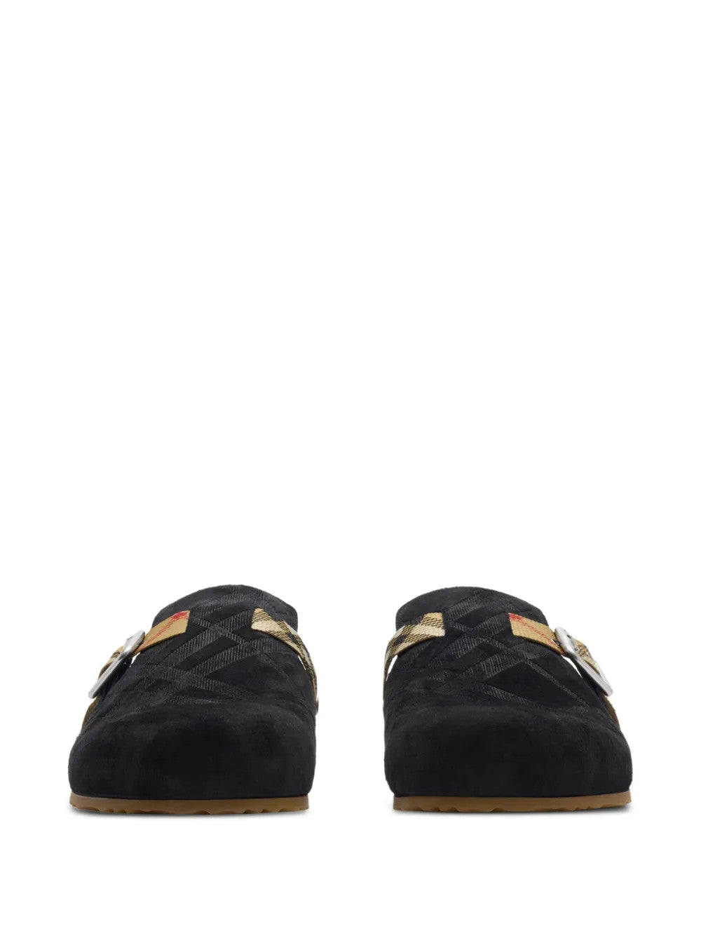 Black shoes, front view