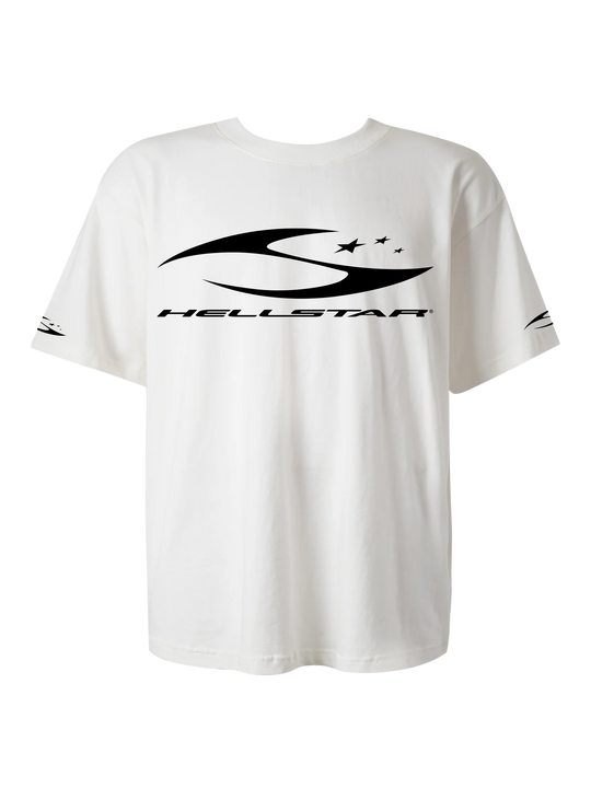 White t-shirt, front view