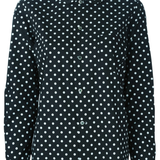 Black shirt , front view