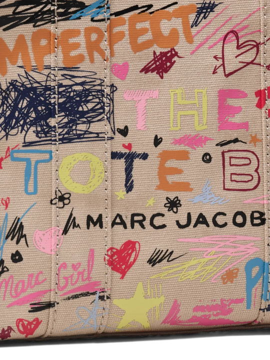 Close up of pink bag,showing texture of the cotton fabric
