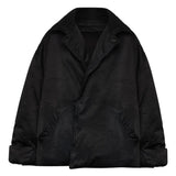 Black jacket, front view