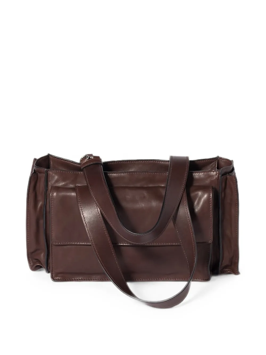 Brown bag, front view