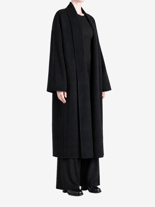 Black jacket, full body view