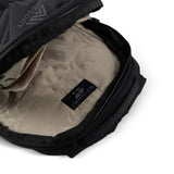 Close up of Black bag, showing detail