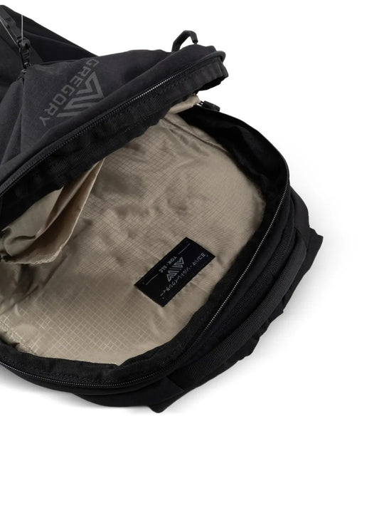 Close up of Black bag, showing detail
