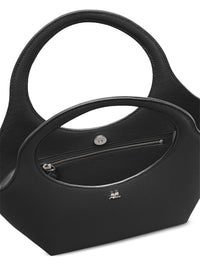 COURRÈGES - Women Medium Holy Grained Leath Bag