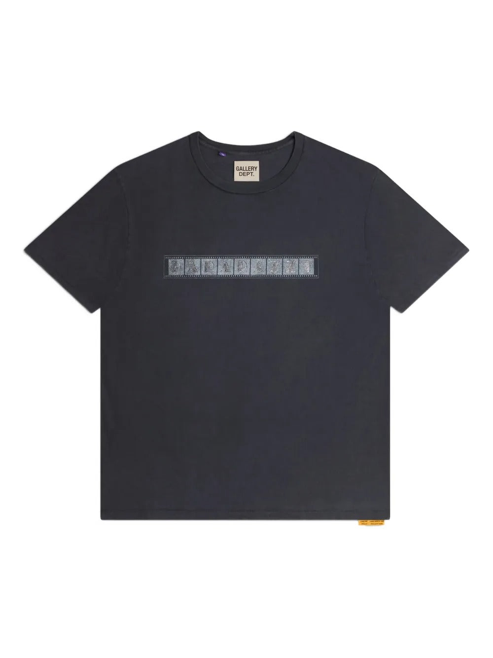 Black t-shirt, front view