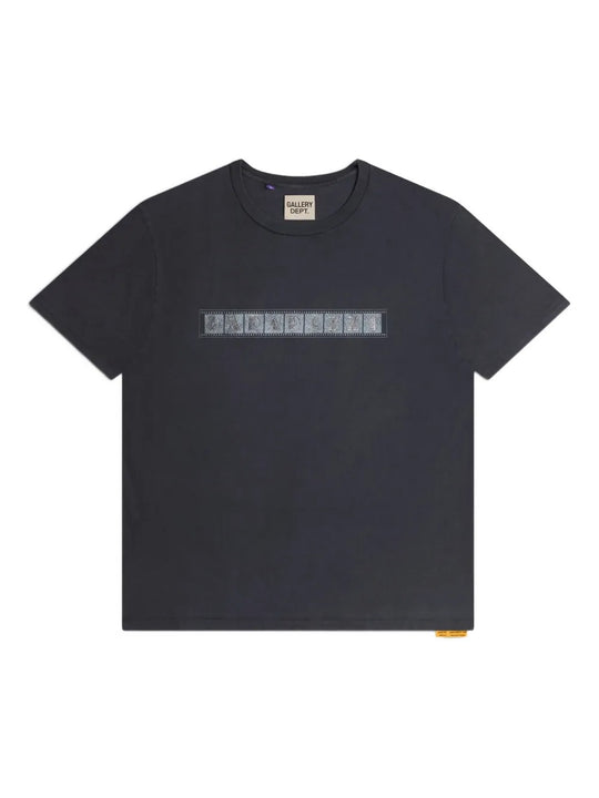 Black t-shirt, front view