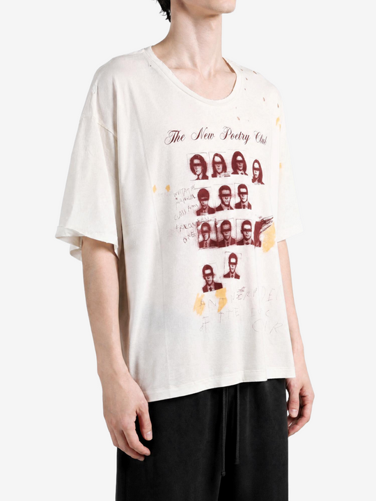 Tan t-shirt, front view