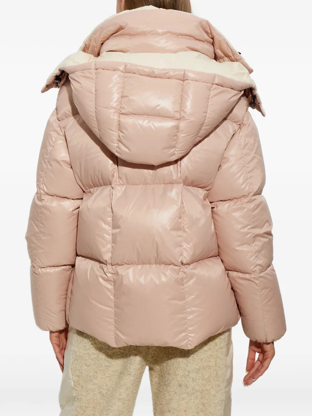 Pink jacket, full body view