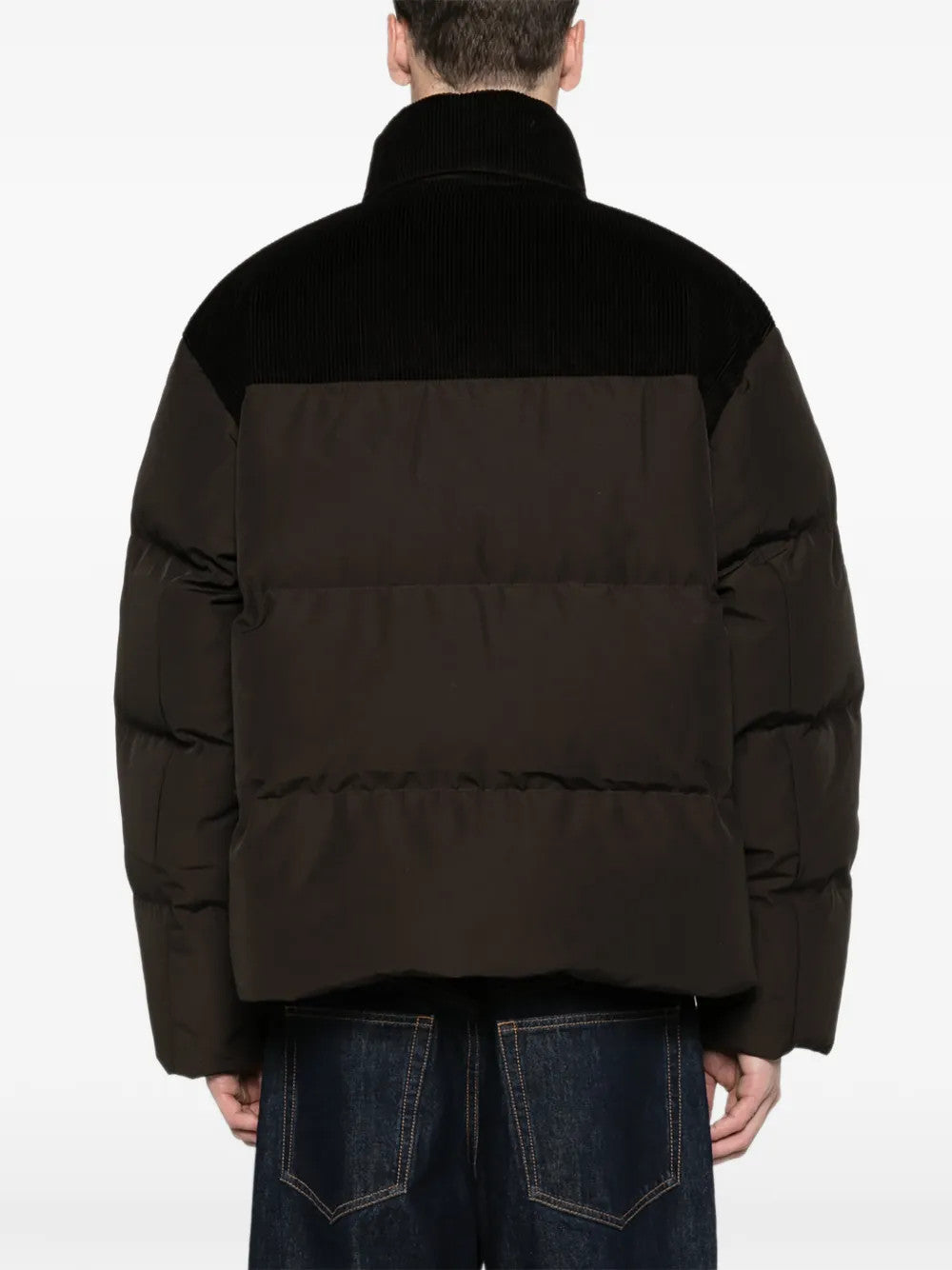 Brown jacket, front view