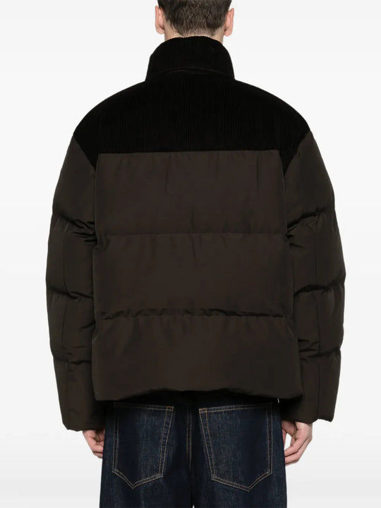 Brown jacket, front view