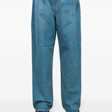 Blue jeans,back view