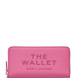 Pink wallet, front view