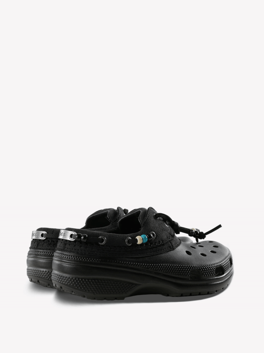 Black shoes, side view