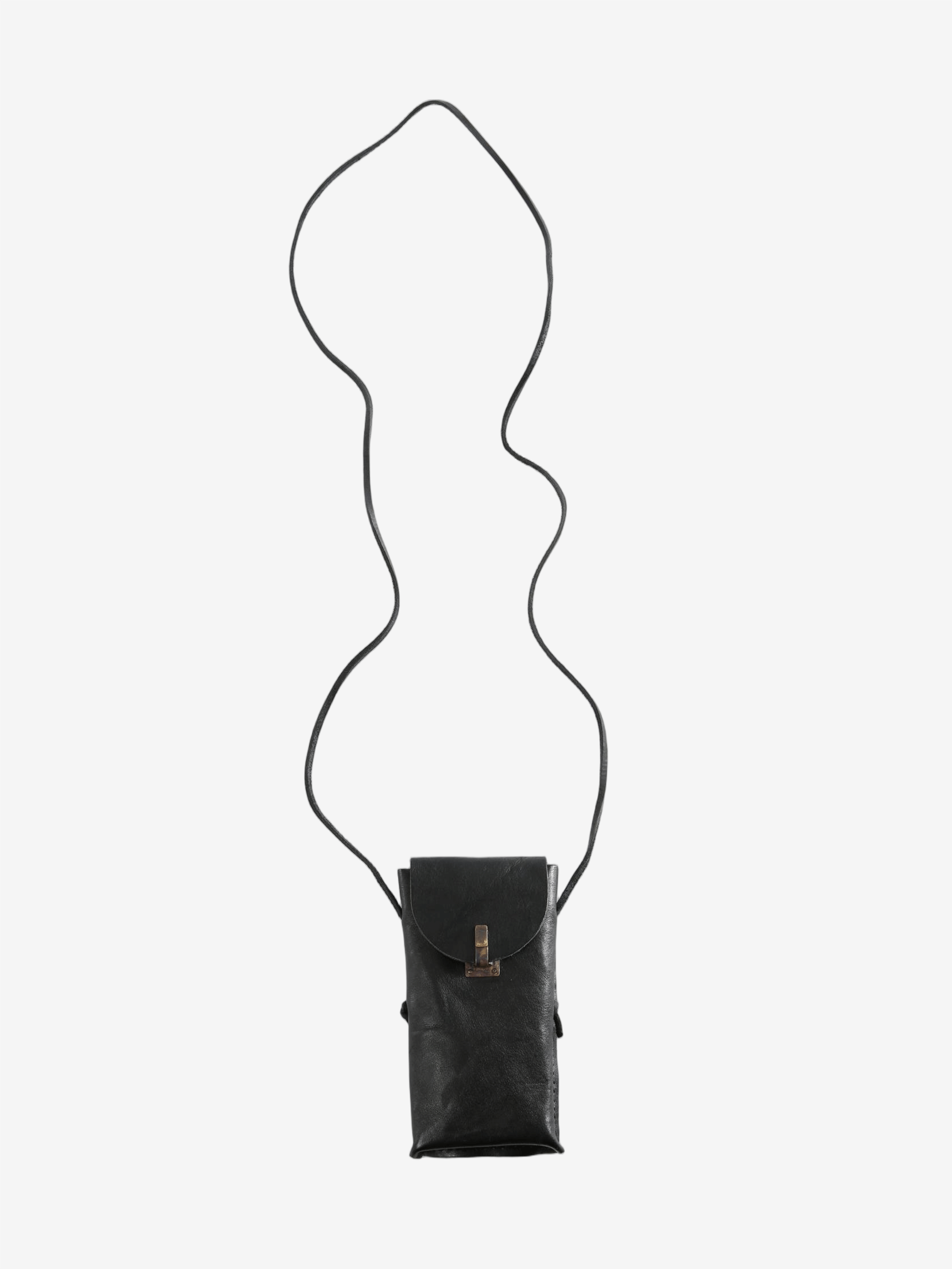 Black bag, front view