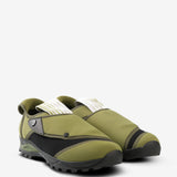 Green shoes, side view