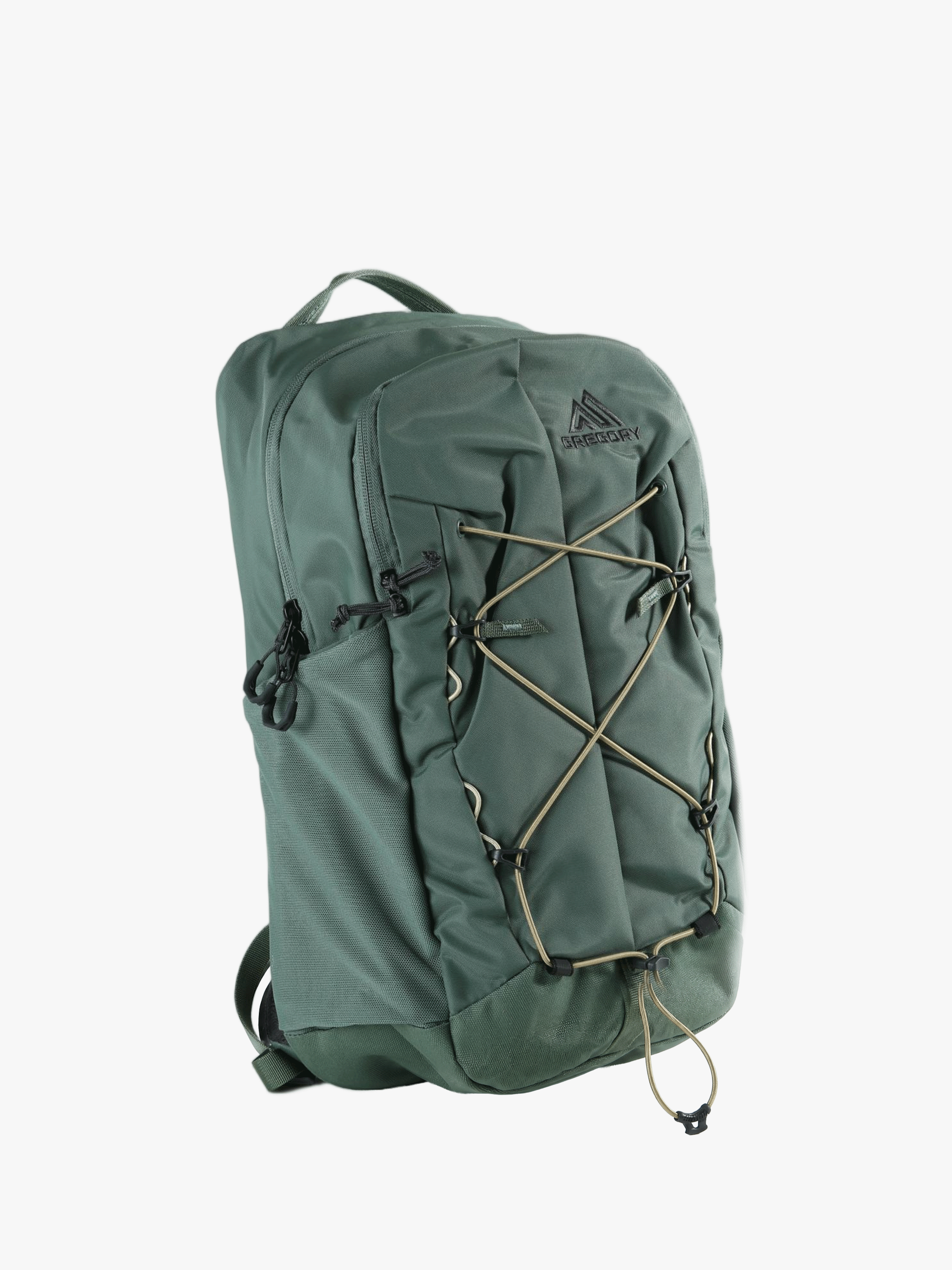 Green bag, front view