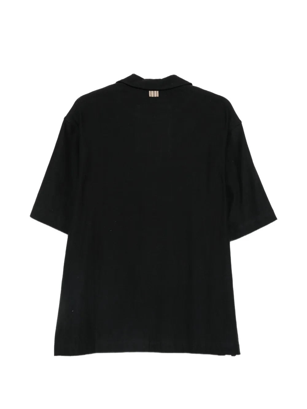 Black t-shirt, front view