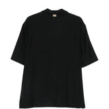 Black t-shirt, front view