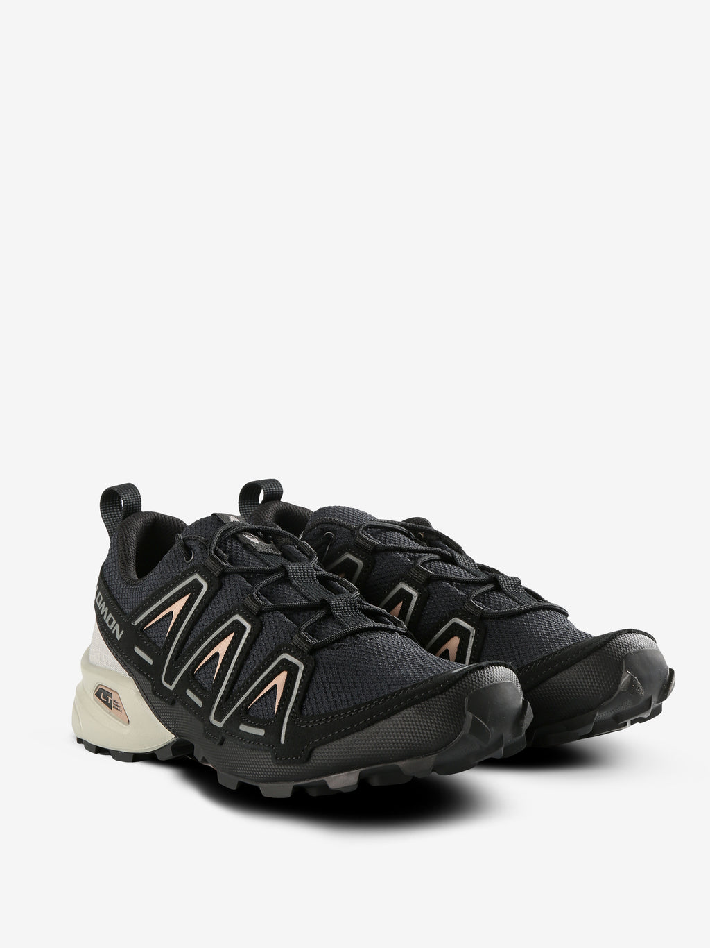 Black sneaker, side view