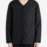 Black knitwear, front view