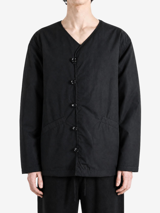 Black knitwear, front view