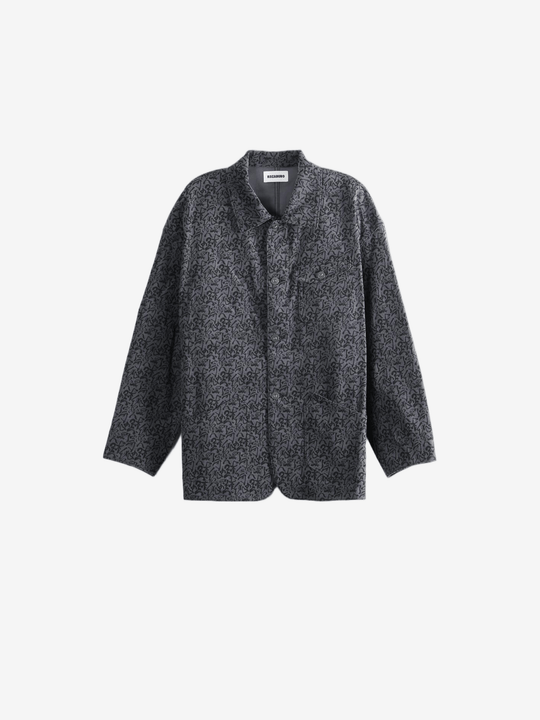 Grey jacket, front view