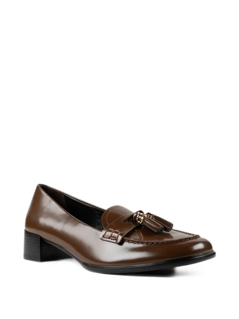 Brown flats, front view