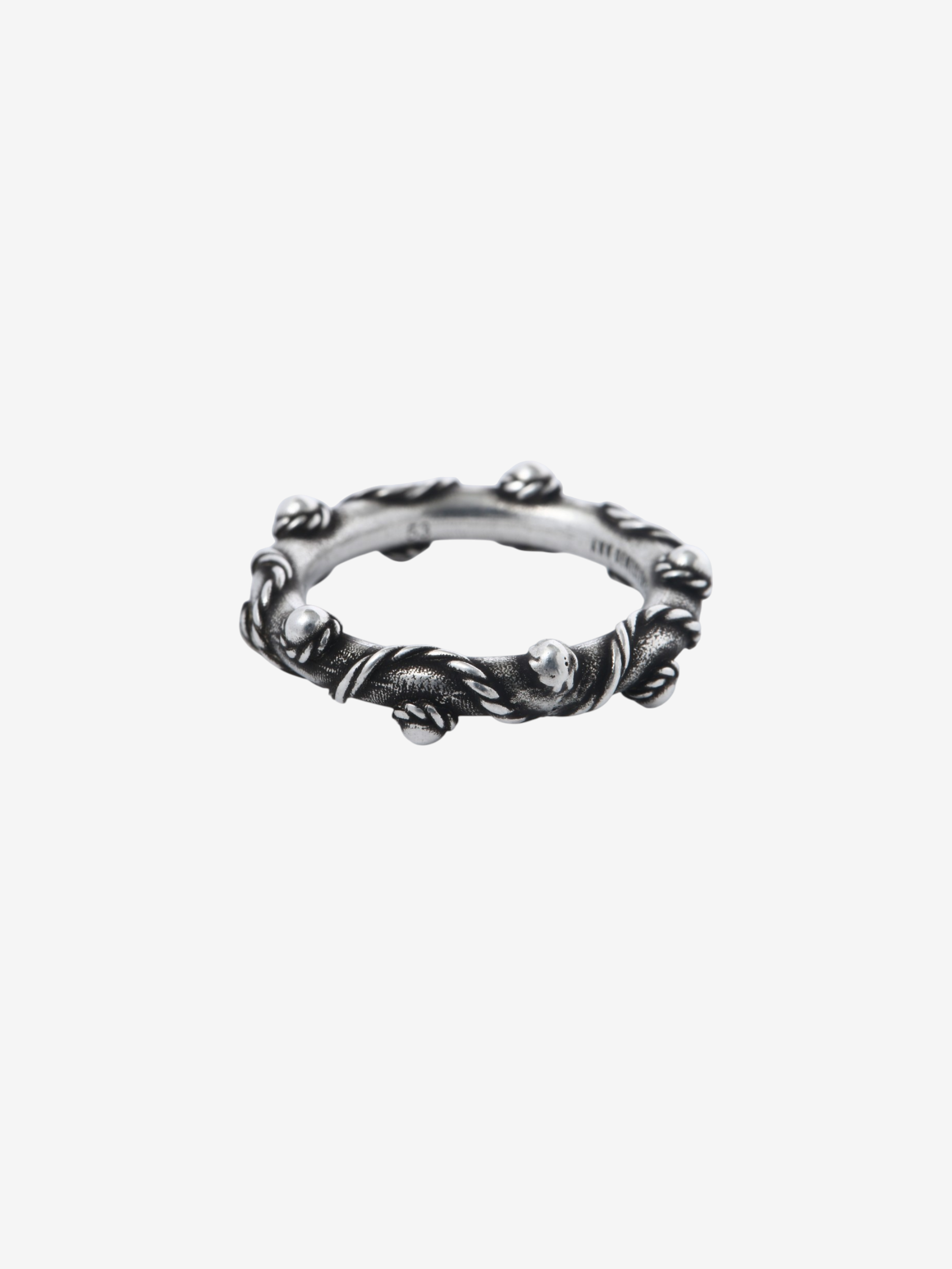 Grey jewelry, front view