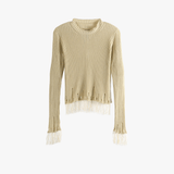 Tan top,front view