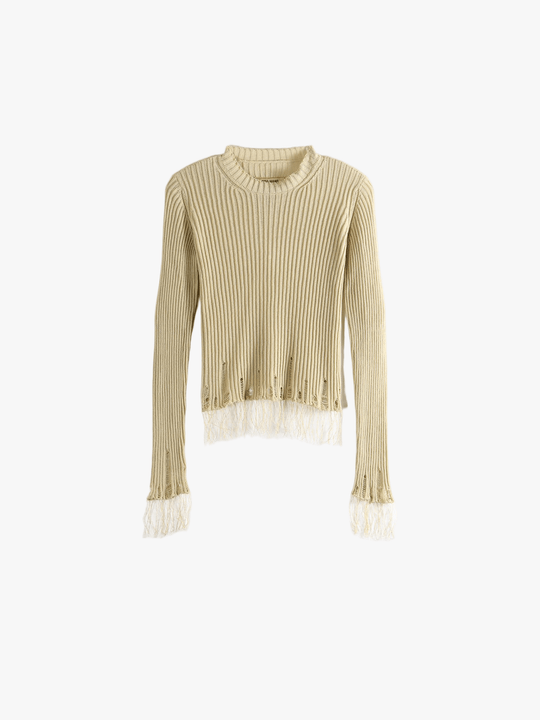 Tan top,front view