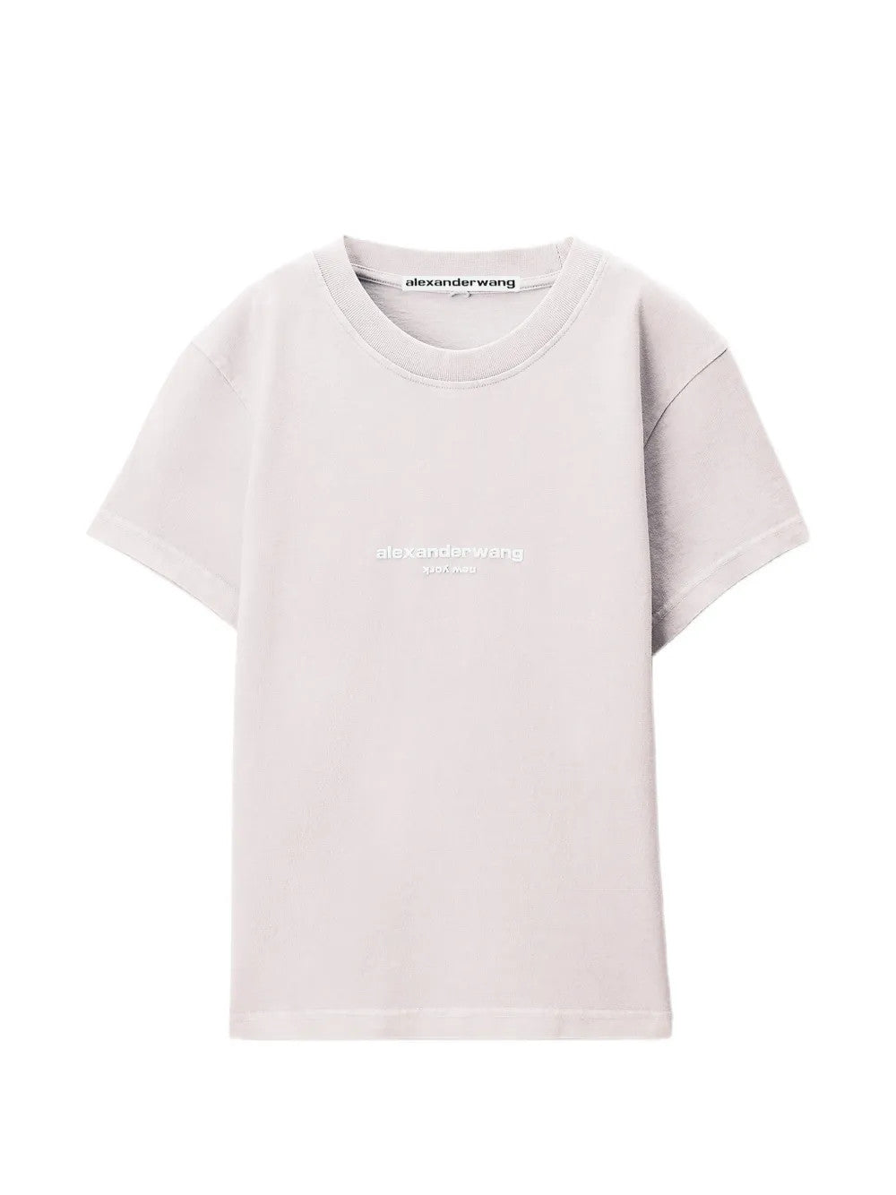 Pink t-shirt, front view
