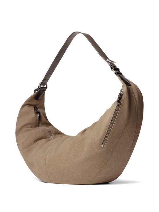 Brown bag, side view