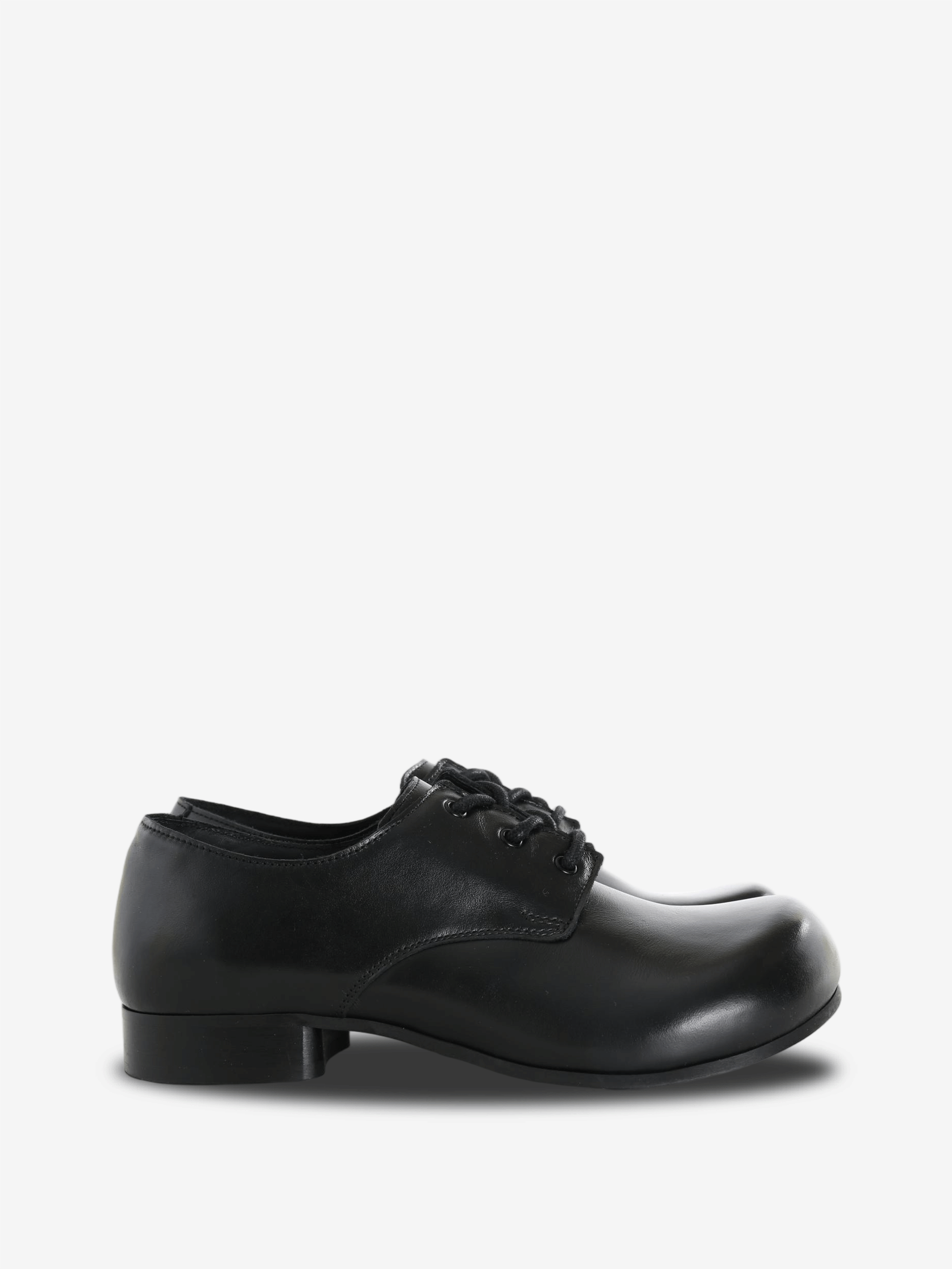 Black shoes, side view
