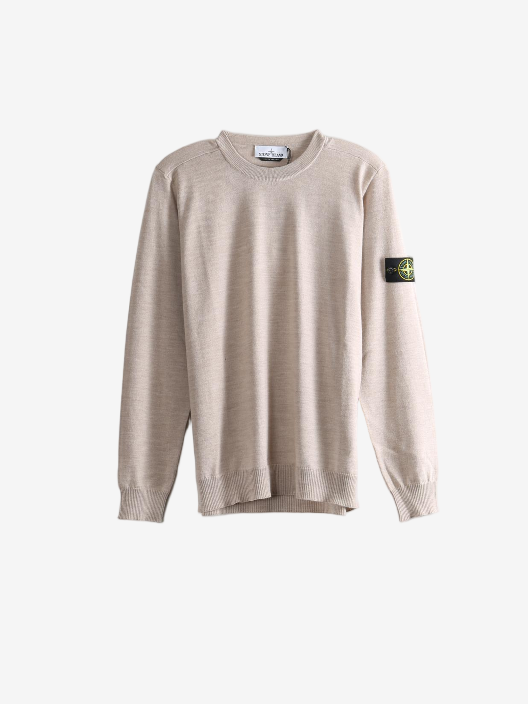 Tan hoodie, front view