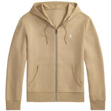 Tan hoodie, front view