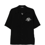 black shirt, front view