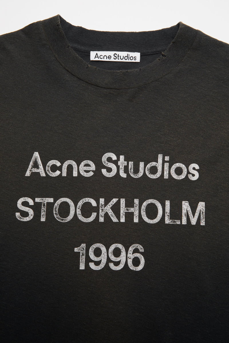 ACNE STUDIOS - Unisex Logo Long Sleeve Tee