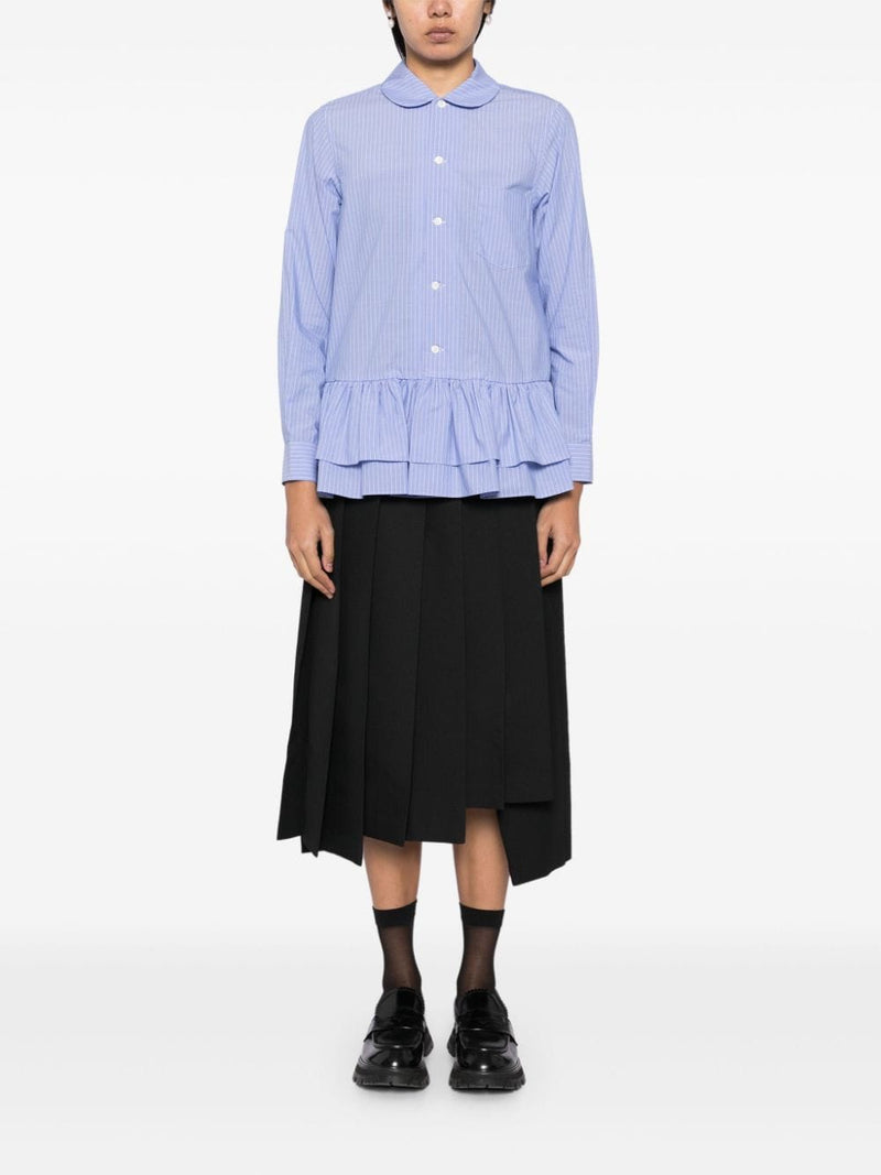 COMME DES GARCONS COMME DES GARCONS - Women Irregular Pleated Skirt