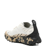 White sneakers, back view