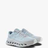Blue shoes, front view