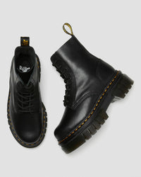 DR. MARTENS Audrick Nappa Leather Platform Ankle Boots