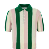 Green shirt, front view